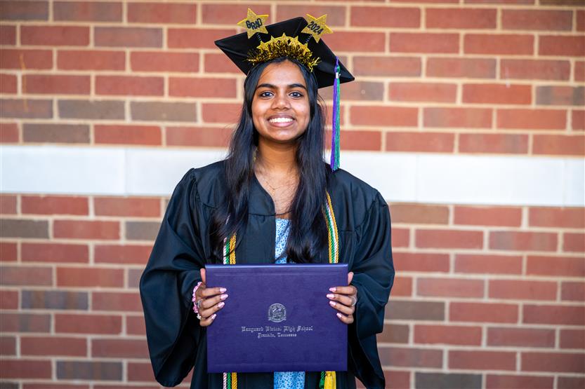 Students celebrate graduating